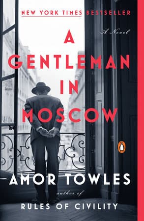 A Gentleman in Moscow book cover