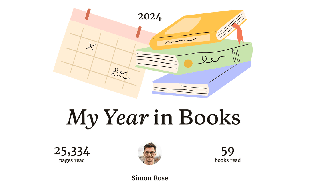 Simon Rose's 2024 Year In Books